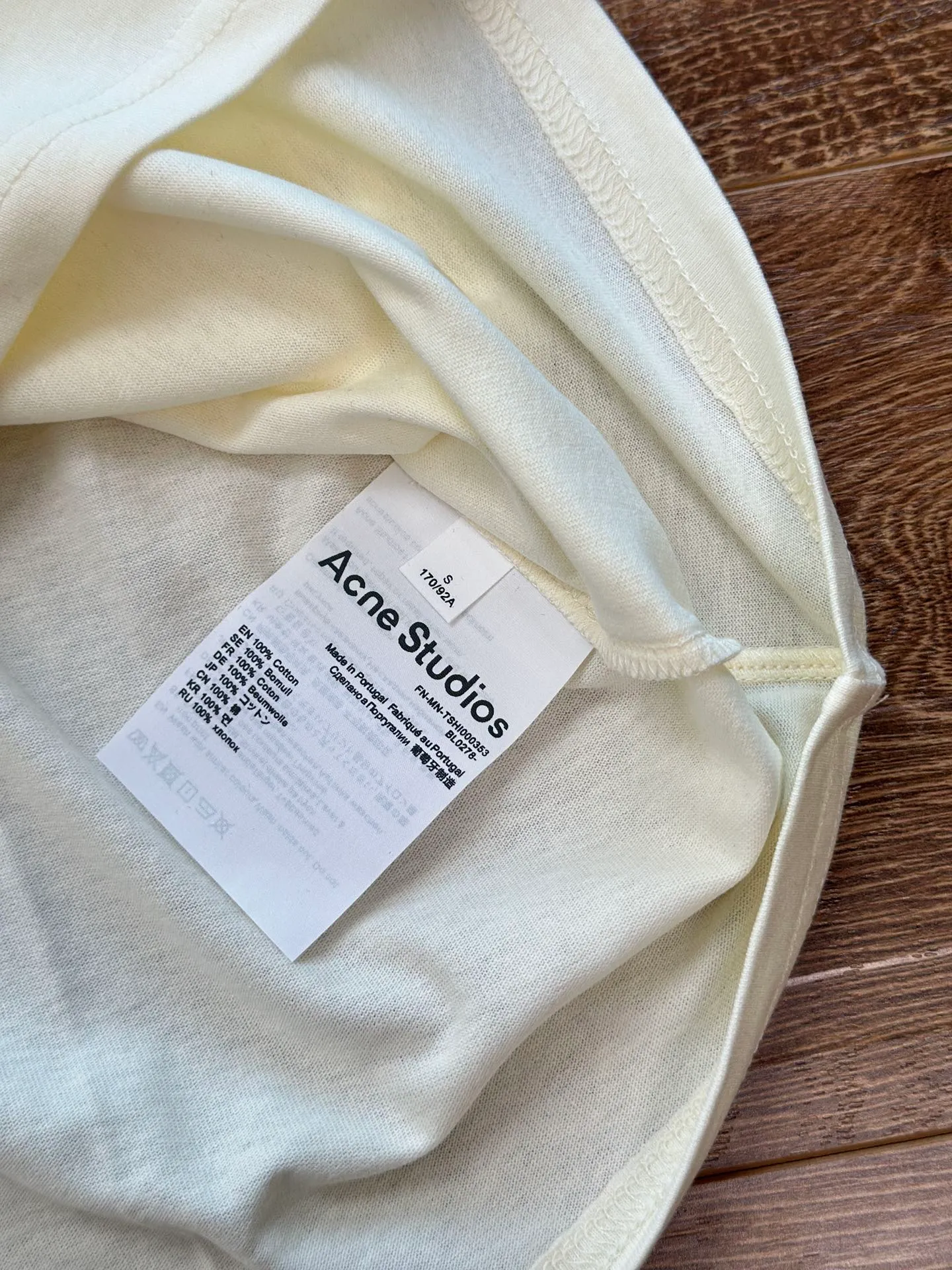 Acne Studio 24SS New Arrival T Size：S/M/L/XL oversize ！ ， Versatile Series～